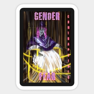 Gender fear Sticker